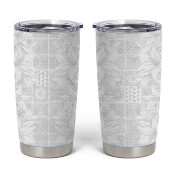 Nigeria Yoruba Osun-Osogbo Festival Tumbler Cup White Lily Lei LT15