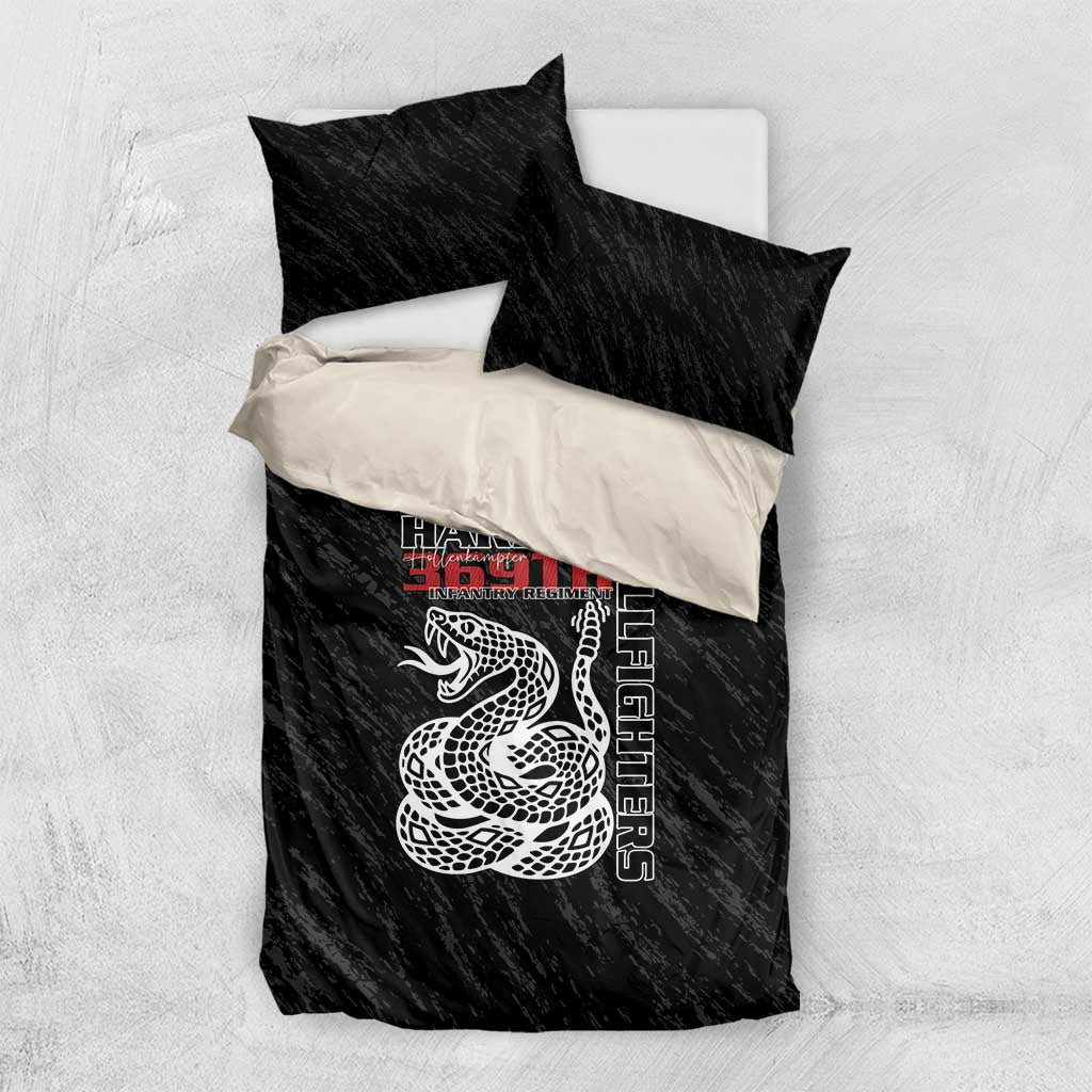 Harlem Hellfighters Bedding Set Harlem Rattlers - Don't Tread on Me LT15