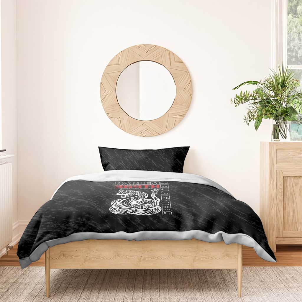 Harlem Hellfighters Bedding Set Harlem Rattlers - Don't Tread on Me LT15