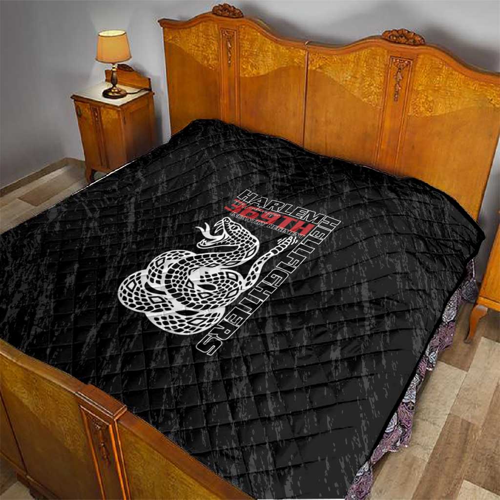 Harlem Hellfighters Quilt Harlem Rattlers - Don't Tread on Me LT15