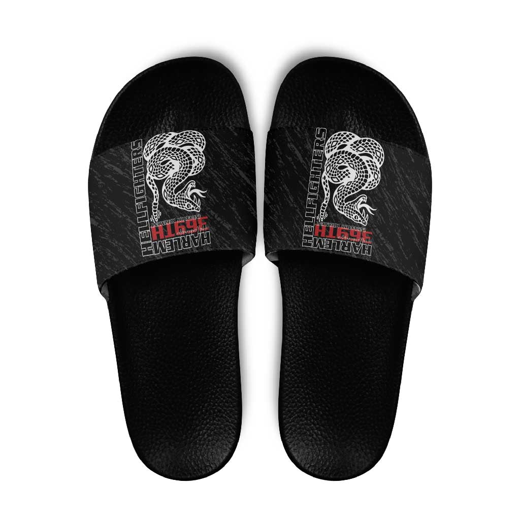 Harlem Hellfighters Slide Sandals 369th Infantry Regiment LT15