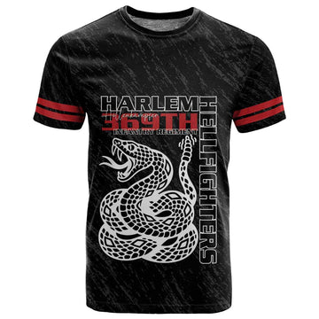 Harlem Hellfighters T shirt Harlem Rattlers - Don't Tread on Me LT15