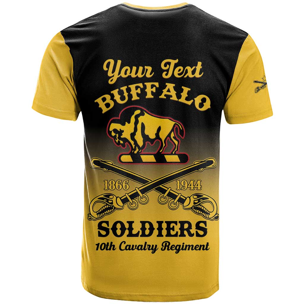 Personalized Afro-Americans Buffalo Soldiers T shirt 10th Cavalry Regiment LT15