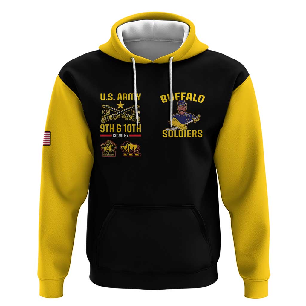 Buffalo Soldiers 9th and 10th Cavalry Hoodie American Heroes LT15