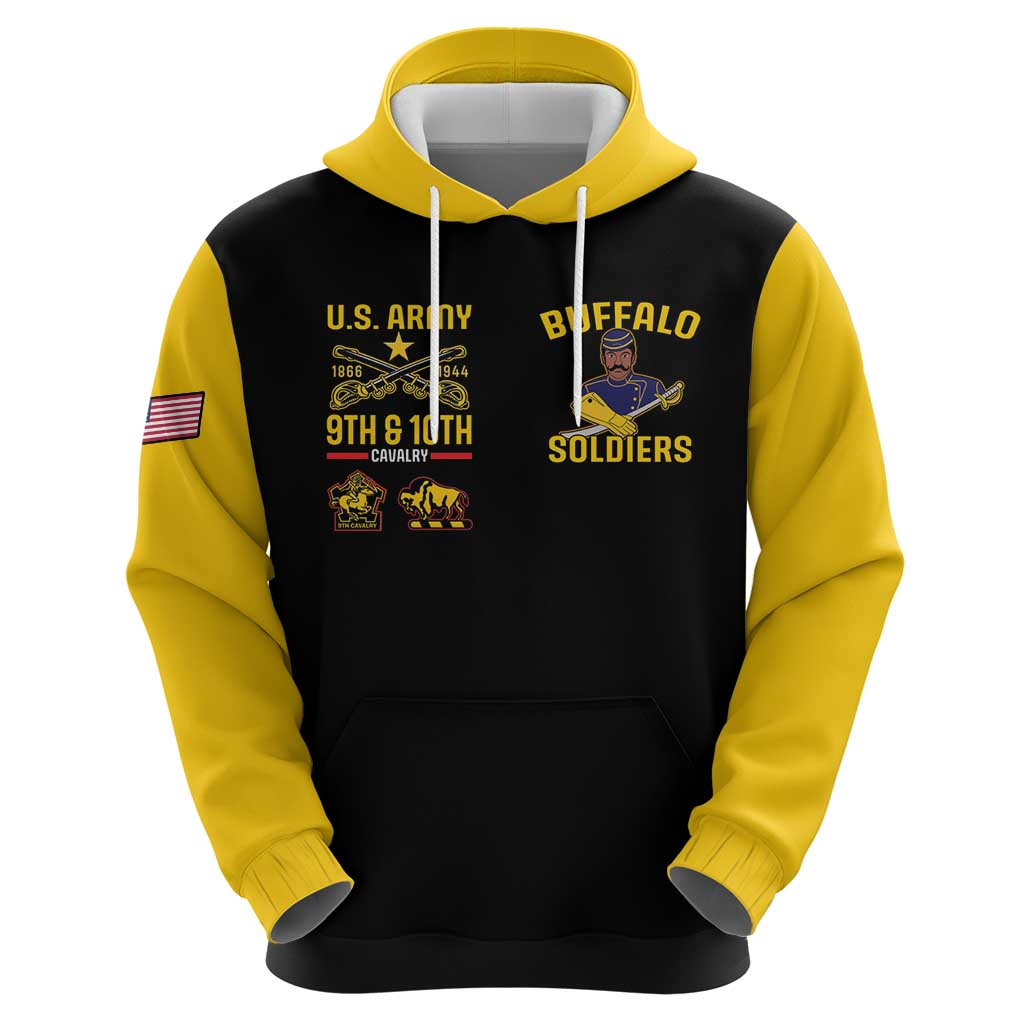 Buffalo Soldiers 9th and 10th Cavalry Hoodie American Heroes LT15