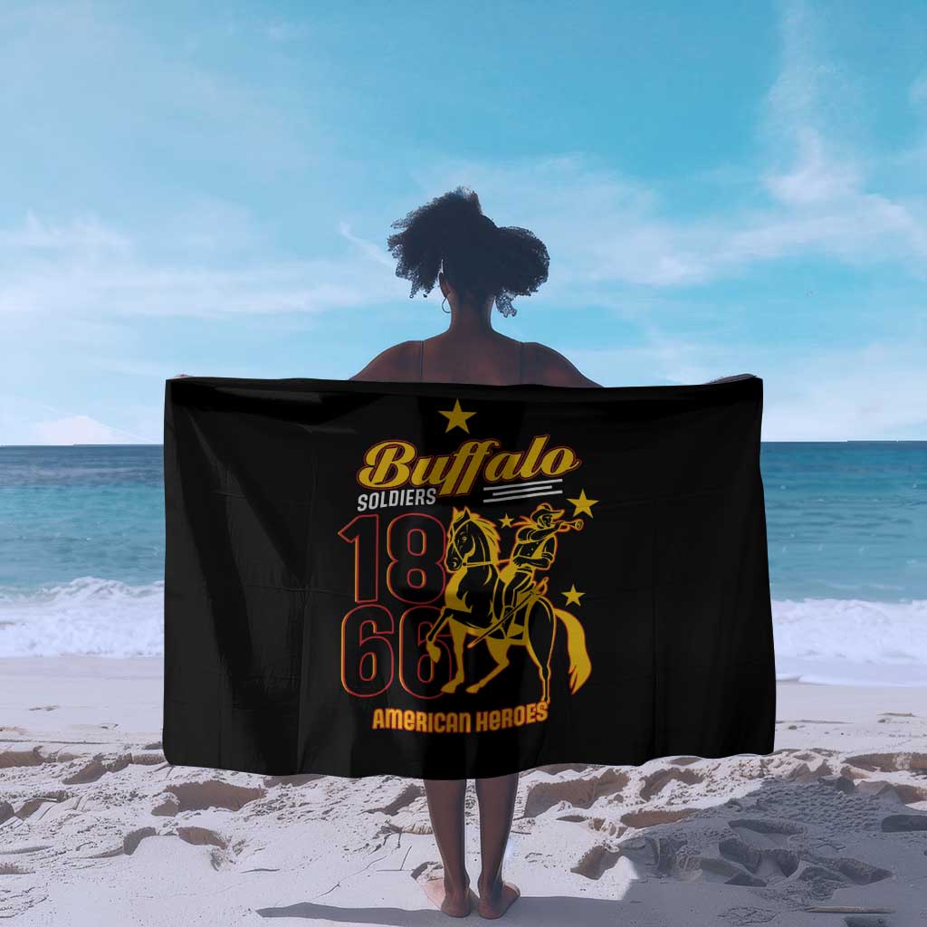 Afro-Americans Buffalo Soldiers Sarong 9th and 10th Cavalry Regiment LT15