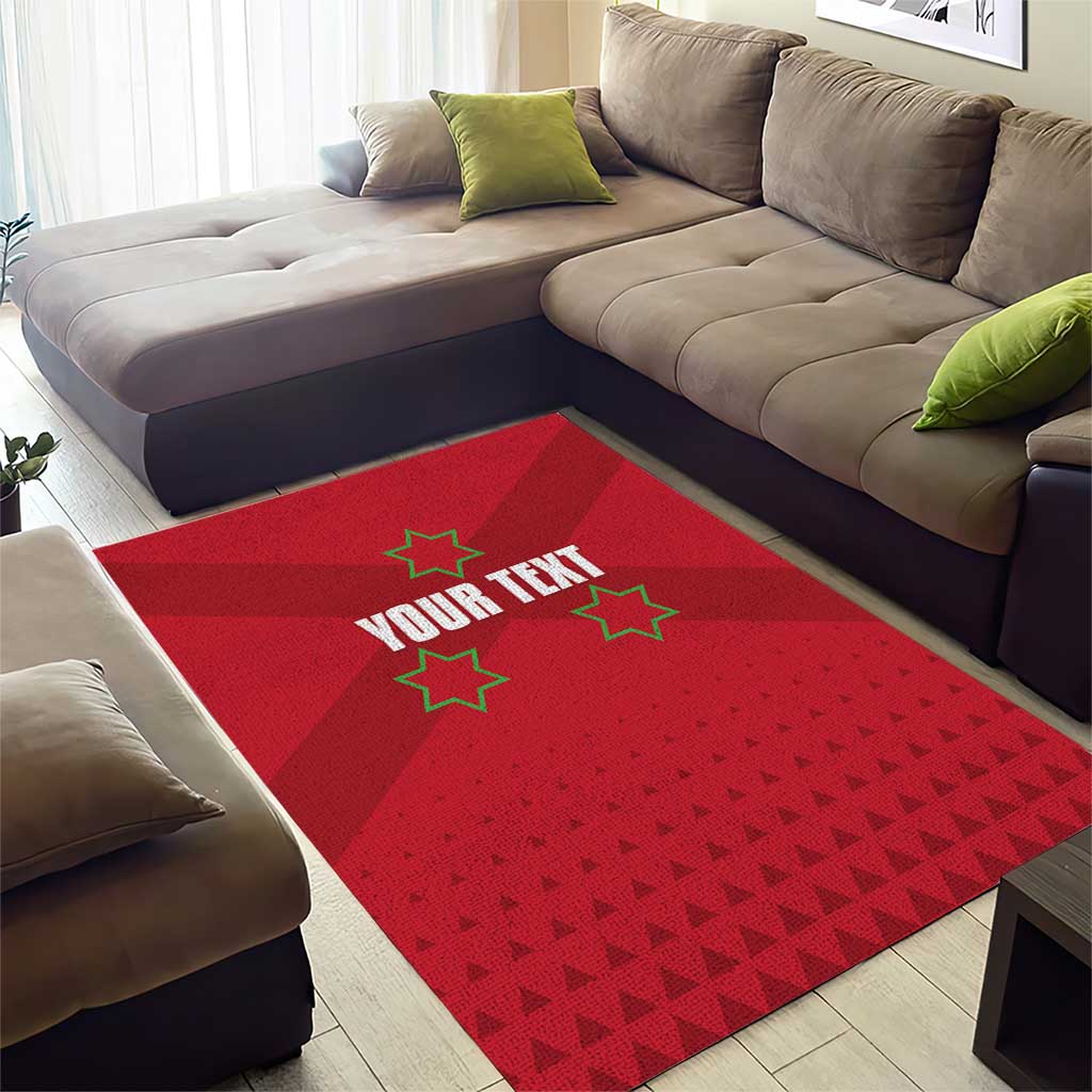 Custom Burundi Football Area Rug Go Intamba Go LT15