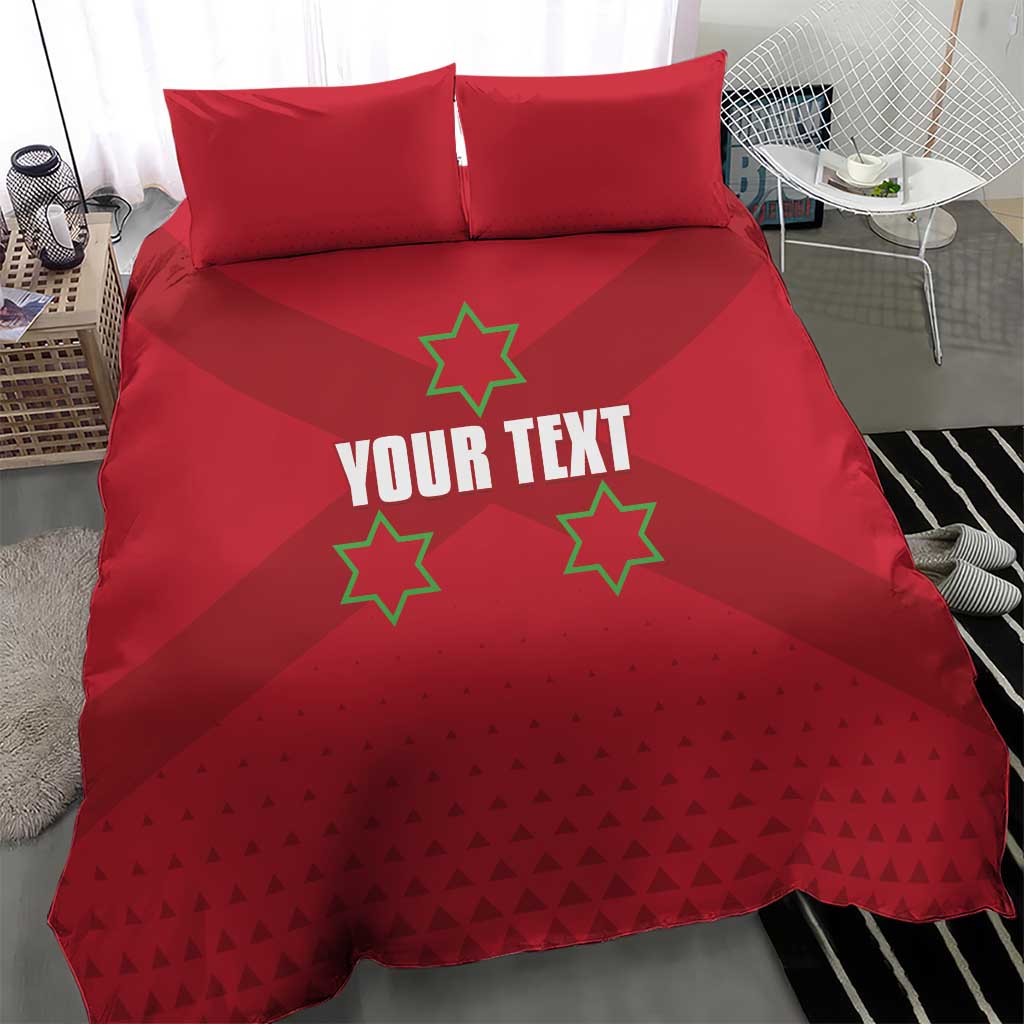 Custom Burundi Football Bedding Set Go Intamba Go LT15