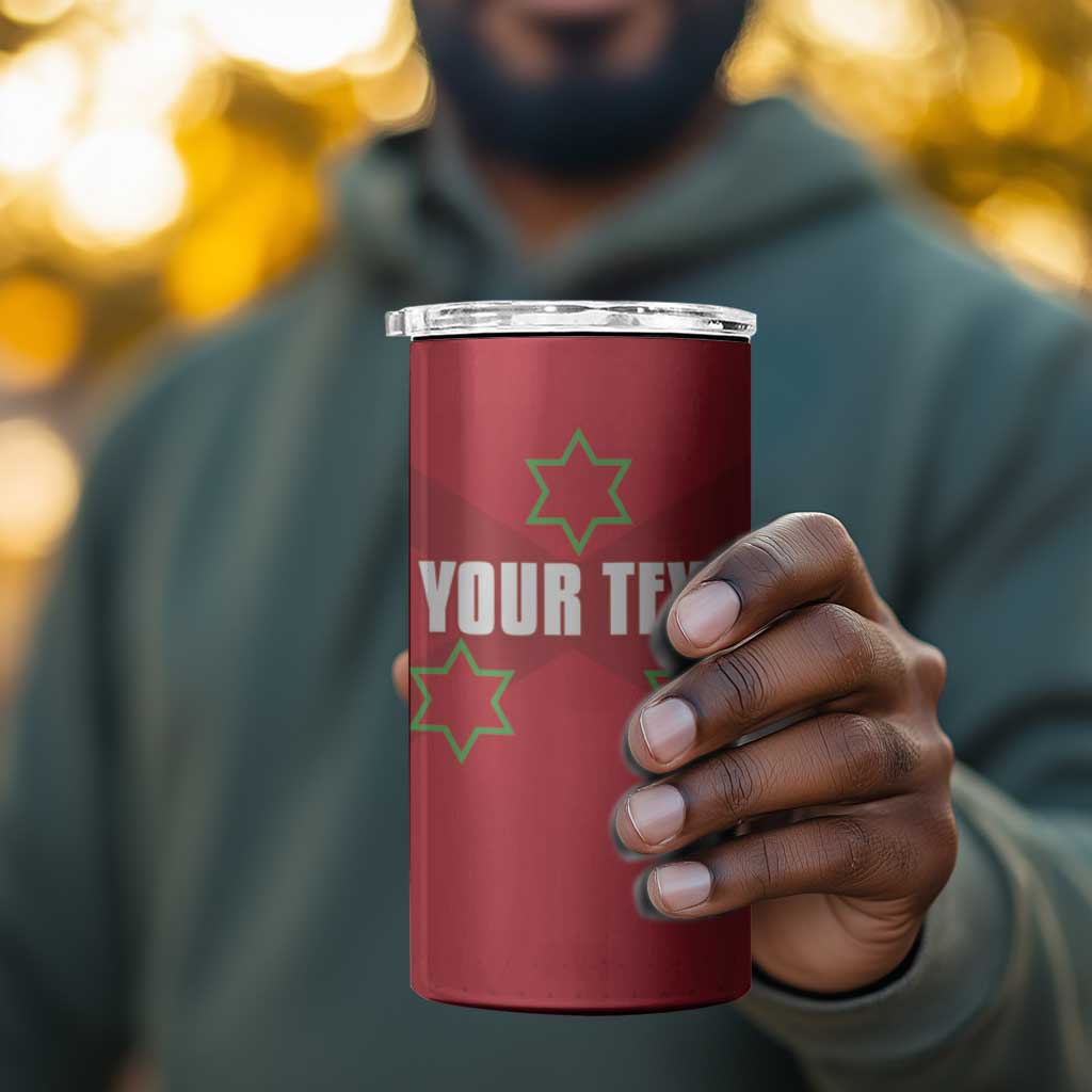 Custom Burundi Football 4 in 1 Can Cooler Tumbler Go Intamba Go LT15