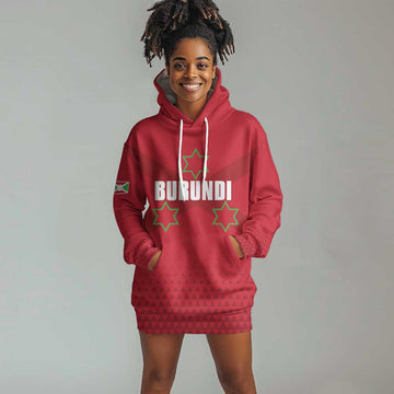 Custom Burundi Football Hoodie Dress Go Intamba Go LT15