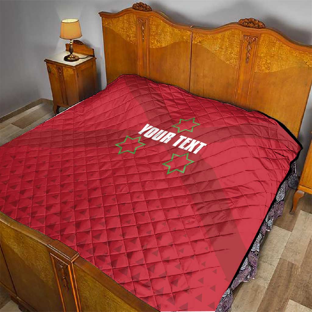 Custom Burundi Football Quilt Go Intamba Go LT15