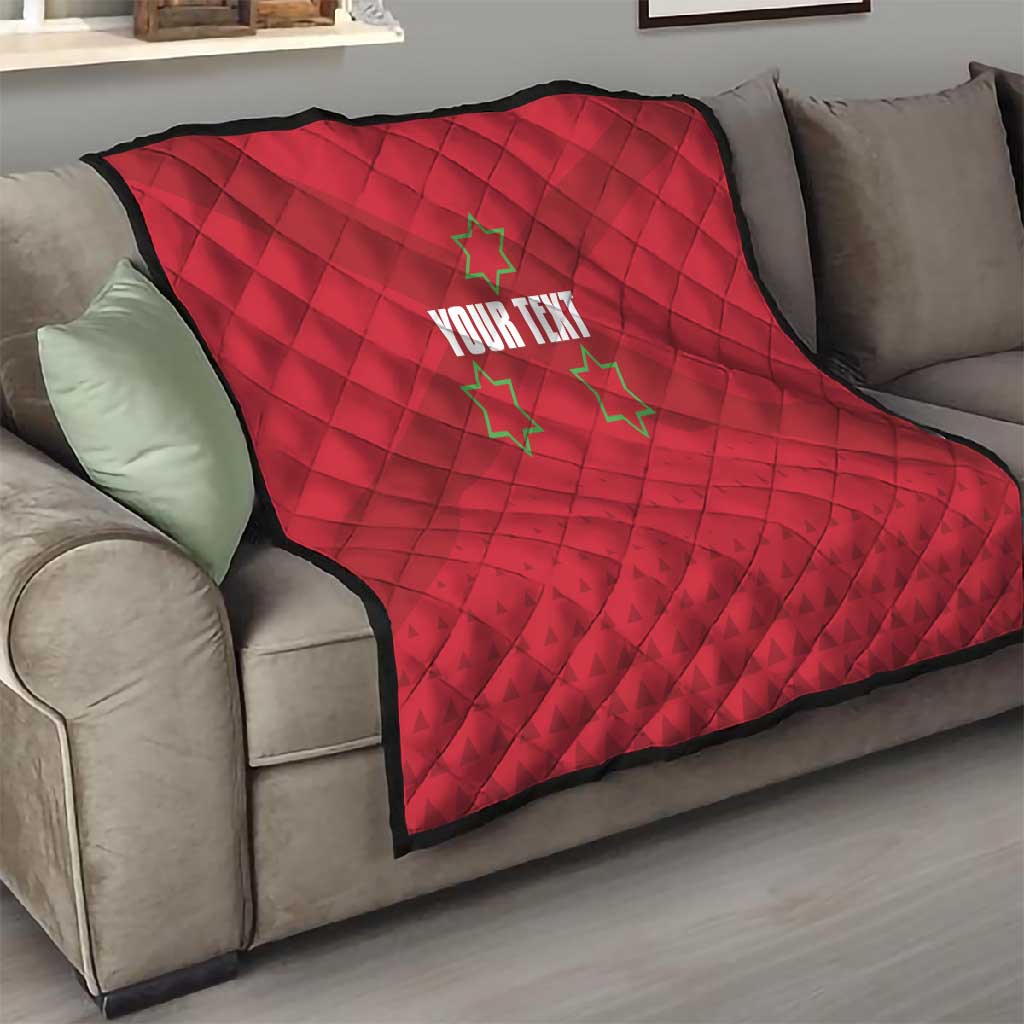 Custom Burundi Football Quilt Go Intamba Go LT15