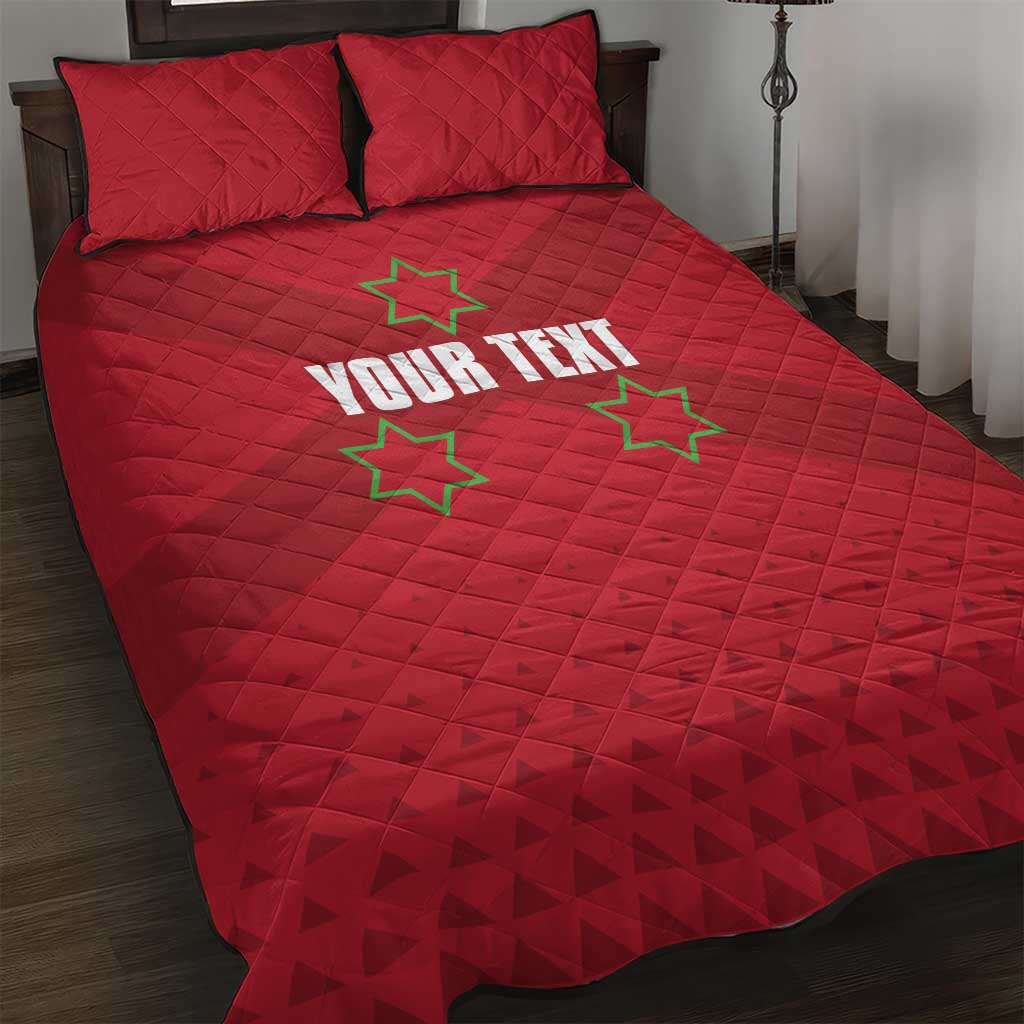 Custom Burundi Football Quilt Bed Set Go Intamba Go LT15