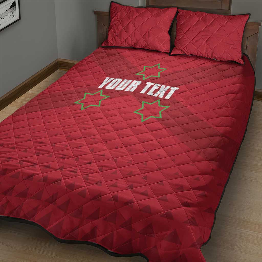 Custom Burundi Football Quilt Bed Set Go Intamba Go LT15
