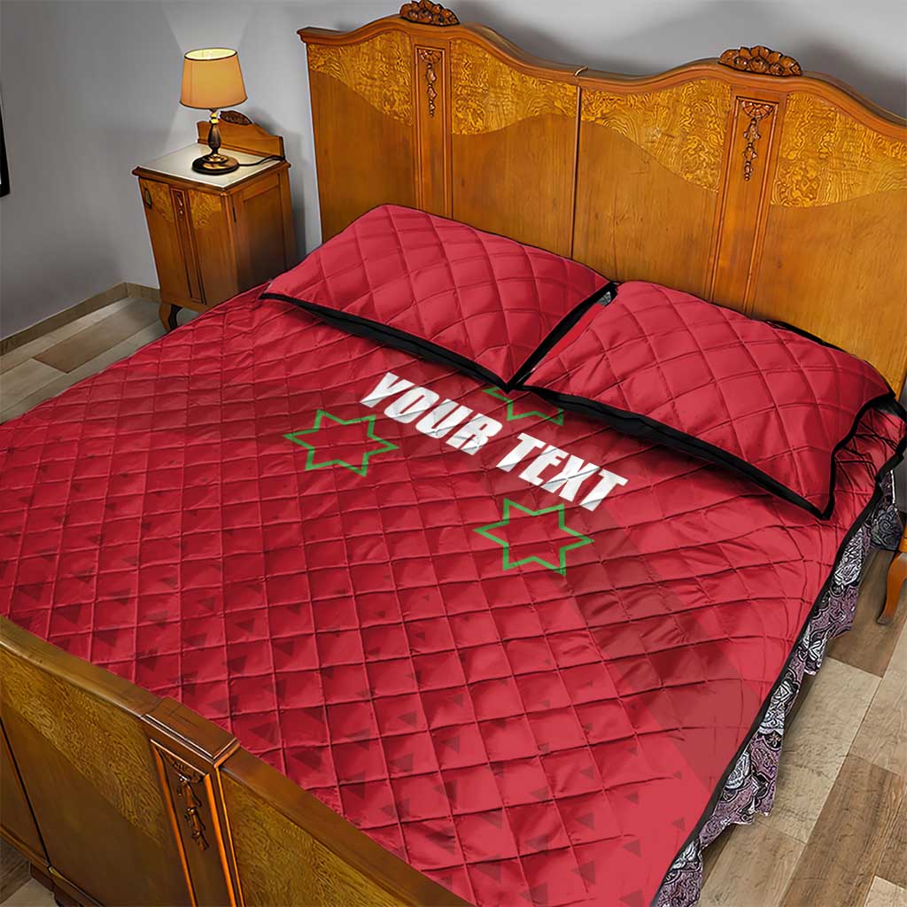 Custom Burundi Football Quilt Bed Set Go Intamba Go LT15