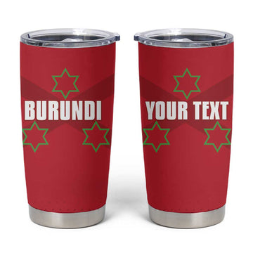 Custom Burundi Football Tumbler Cup Go Intamba Go LT15