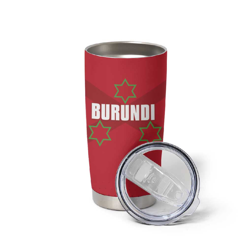 Custom Burundi Football Tumbler Cup Go Intamba Go LT15