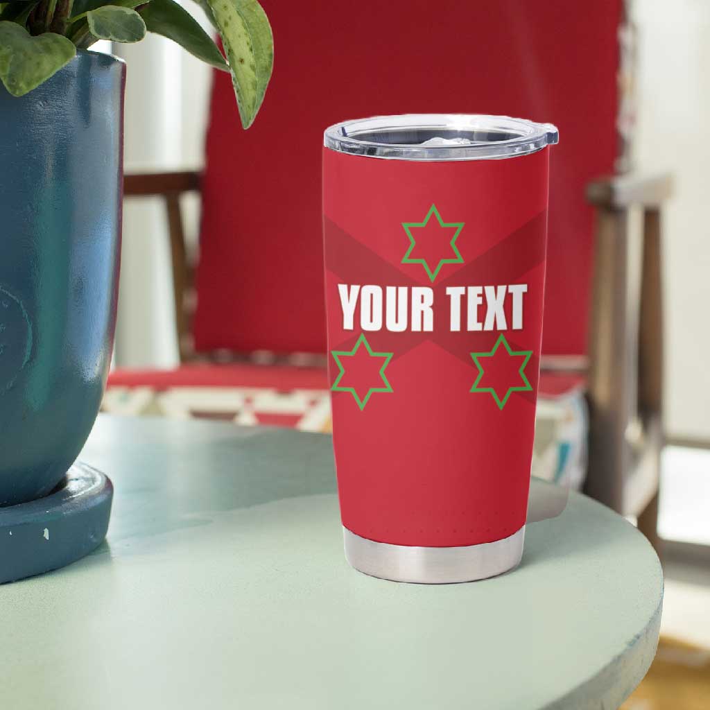 Custom Burundi Football Tumbler Cup Go Intamba Go LT15