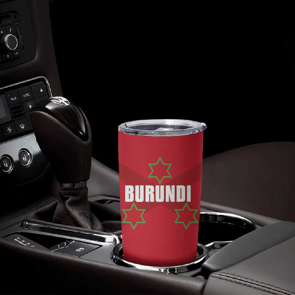 Custom Burundi Football Tumbler Cup Go Intamba Go LT15