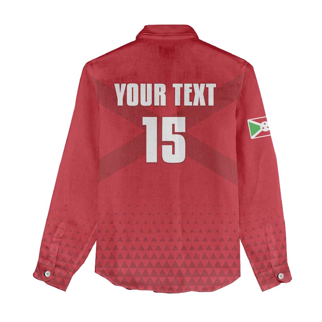 Custom Burundi Football Women Casual Shirt Go Intamba Go LT15