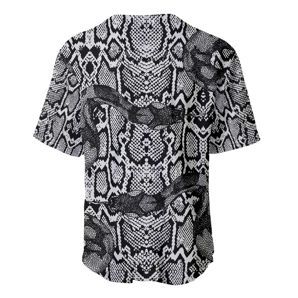 Snake African Skin Animals Pattern Baseball Jersey LT15