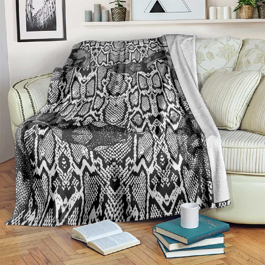 Snake African Skin Animals Pattern Blanket LT15