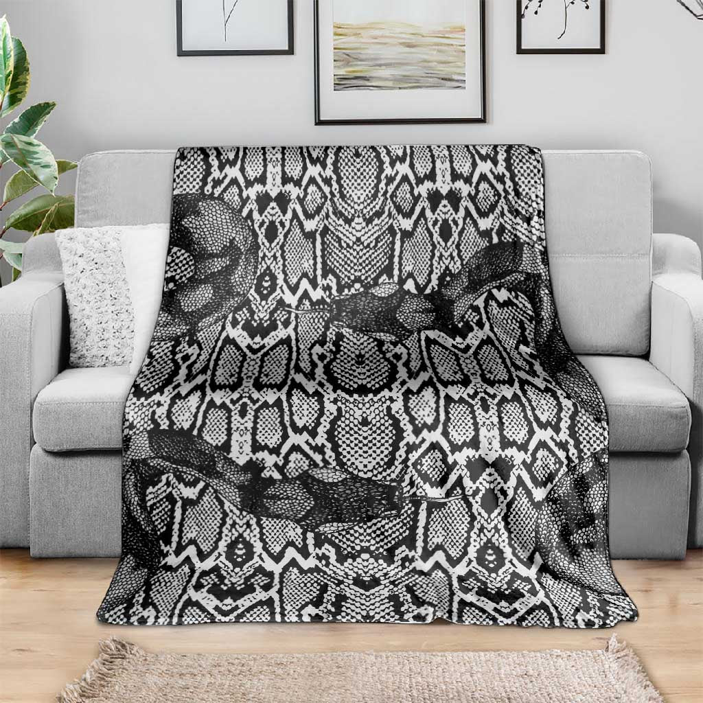 Snake African Skin Animals Pattern Blanket LT15
