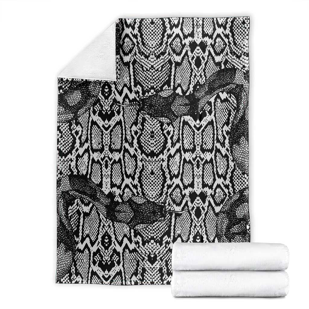 Snake African Skin Animals Pattern Blanket LT15
