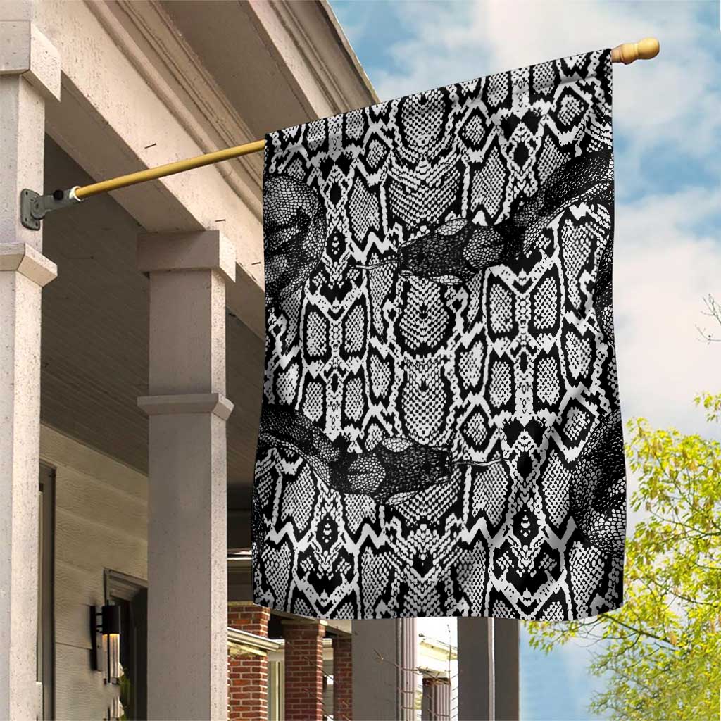 Snake African Skin Animals Pattern Garden Flag LT15