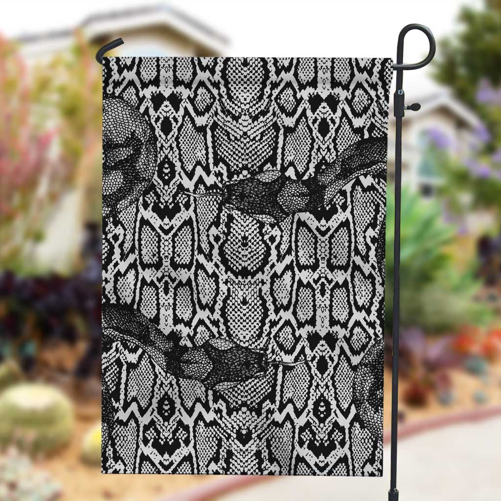 Snake African Skin Animals Pattern Garden Flag LT15