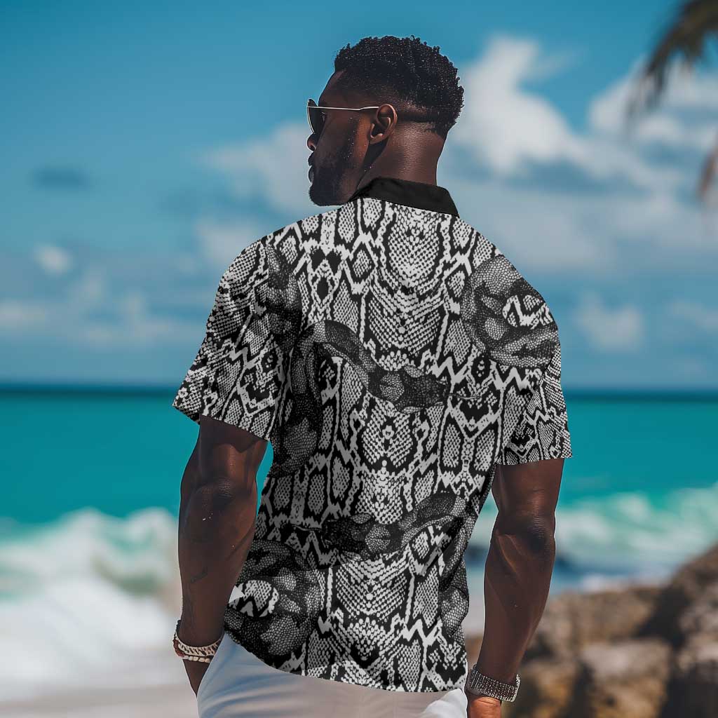 Snake African Skin Animals Pattern Hawaiian Shirt LT15