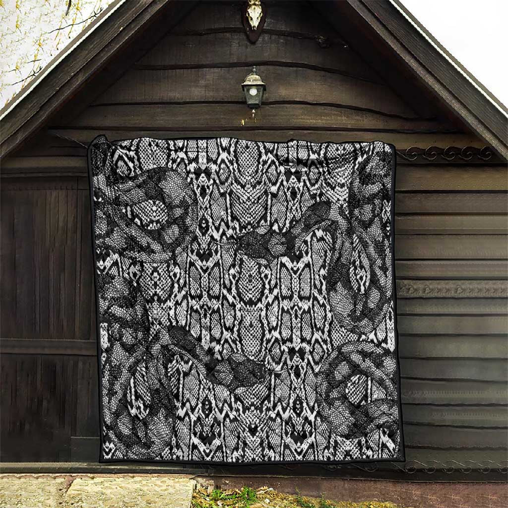 Snake African Skin Animals Pattern Quilt LT15