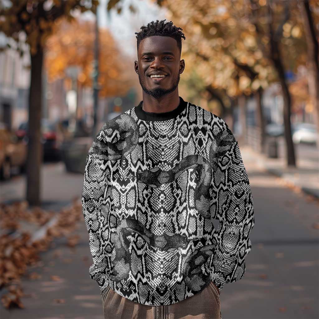 Snake African Skin Animals Pattern Sweatshirt LT15