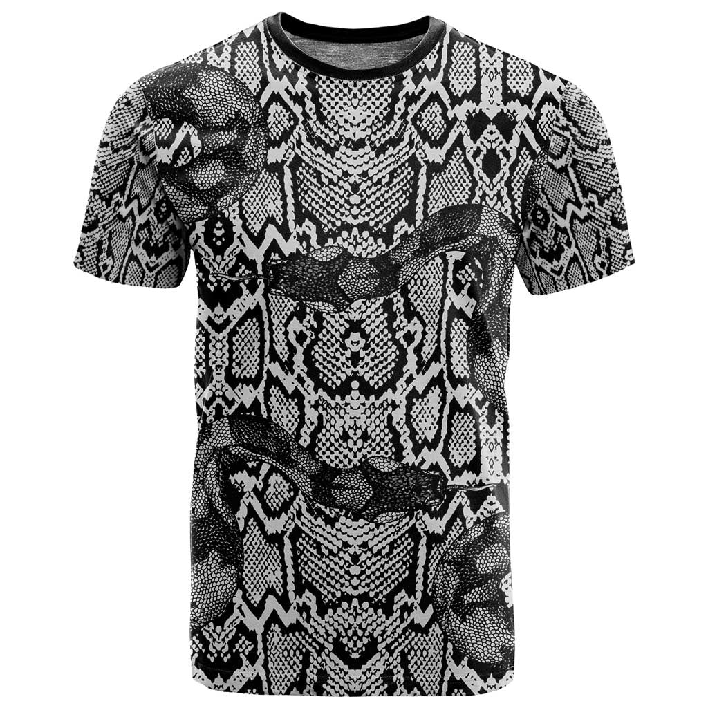 Snake African Skin Animals Pattern T shirt LT15