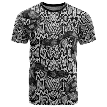 Snake African Skin Animals Pattern T shirt LT15