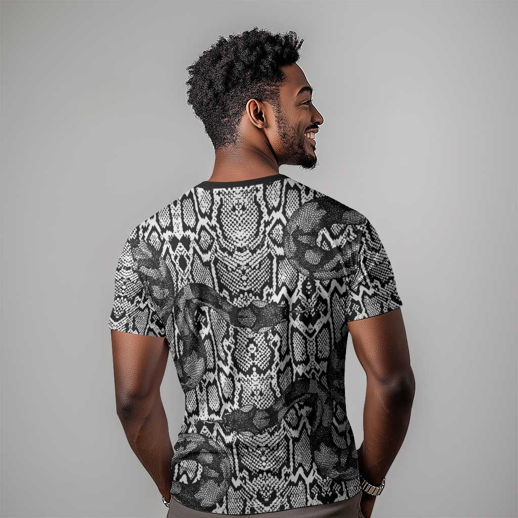 Snake African Skin Animals Pattern T shirt LT15