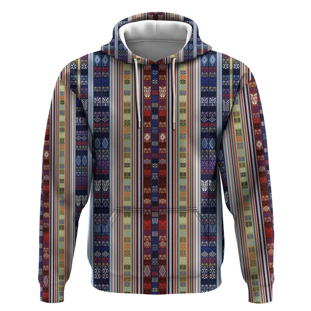 Lamba Mpanjaka Madagascar Hoodie Traditional Pattern LT15