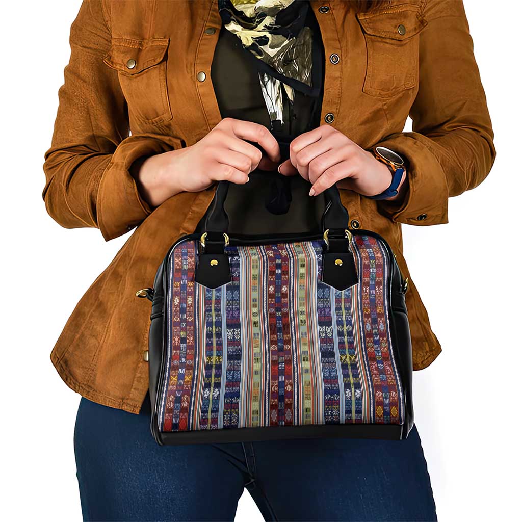 Lamba Mpanjaka Madagascar Shoulder Handbag Traditional Pattern LT15