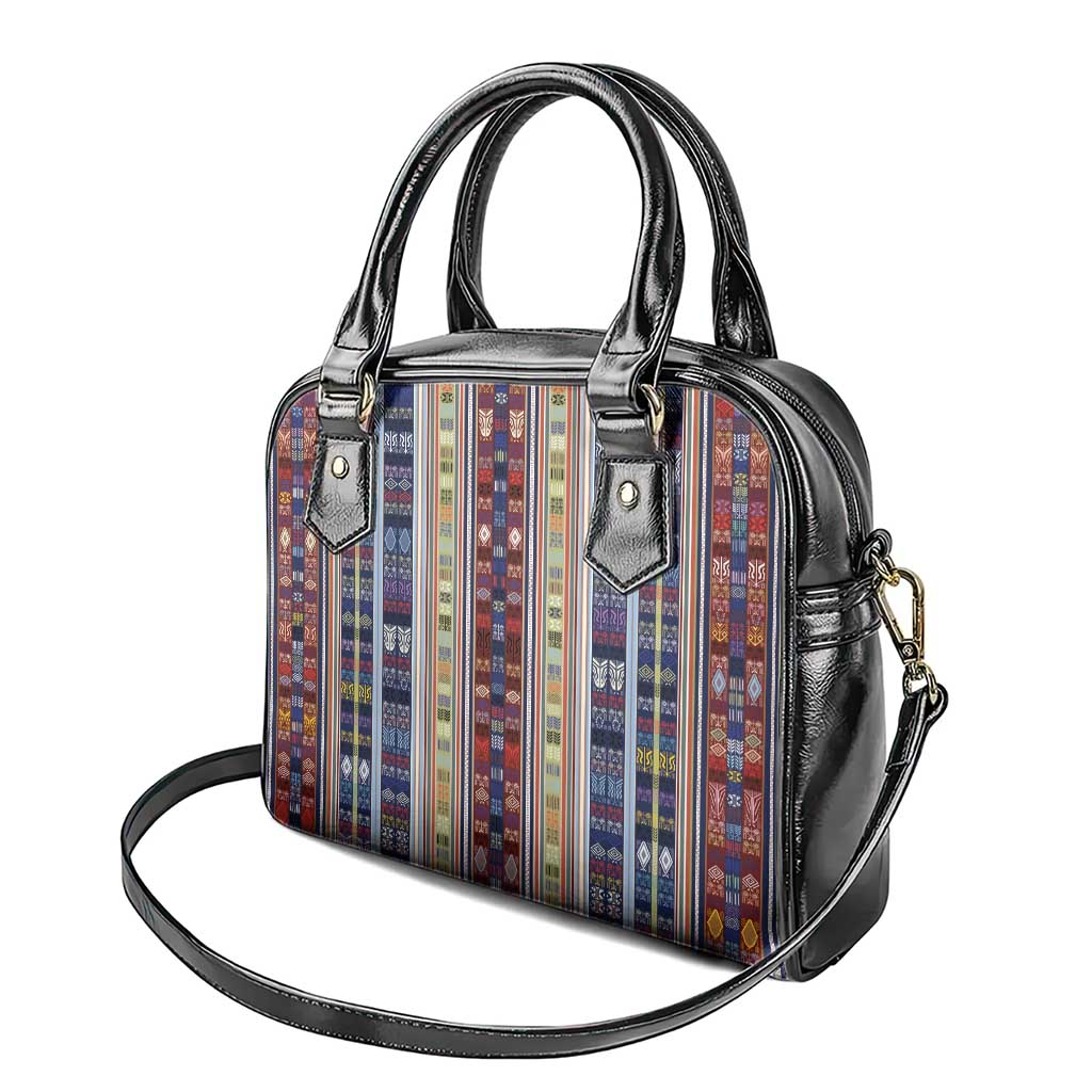 Lamba Mpanjaka Madagascar Shoulder Handbag Traditional Pattern LT15