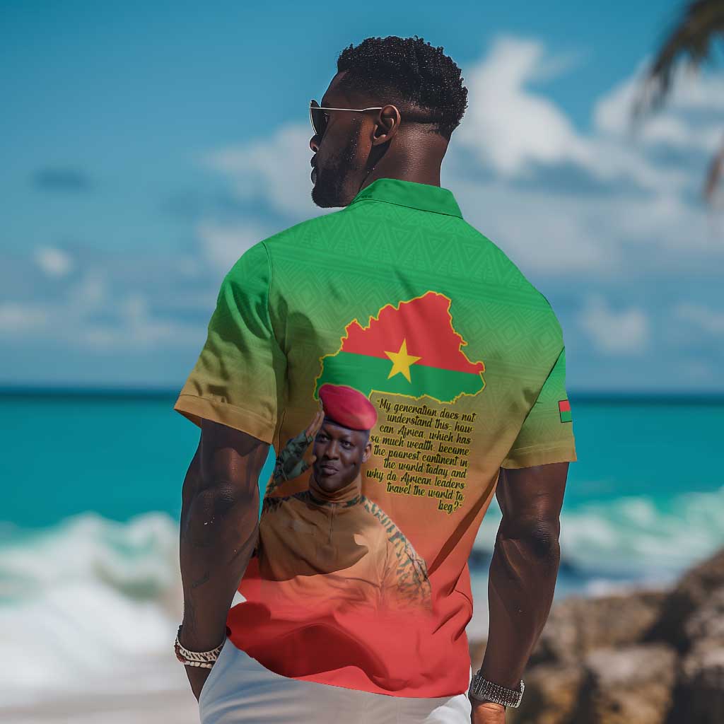 Burkina Faso I Stand With Traore Hawaiian Shirt African Pattern LT15