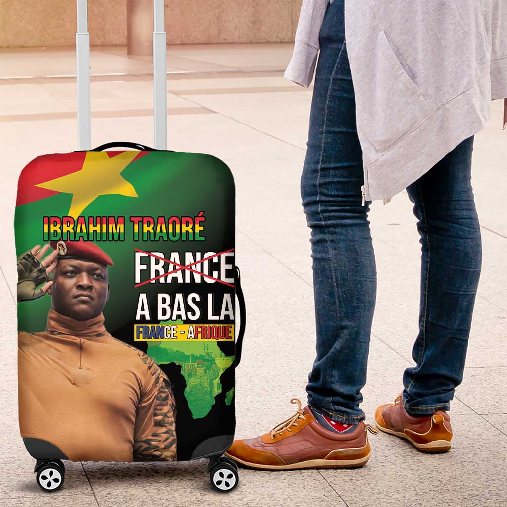 Traore Burkina Faso Luggage Cover A Bas La France - Afrique LT15