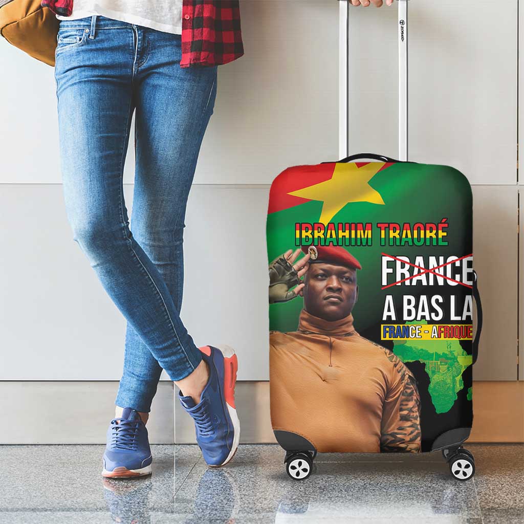 Traore Burkina Faso Luggage Cover A Bas La France - Afrique LT15