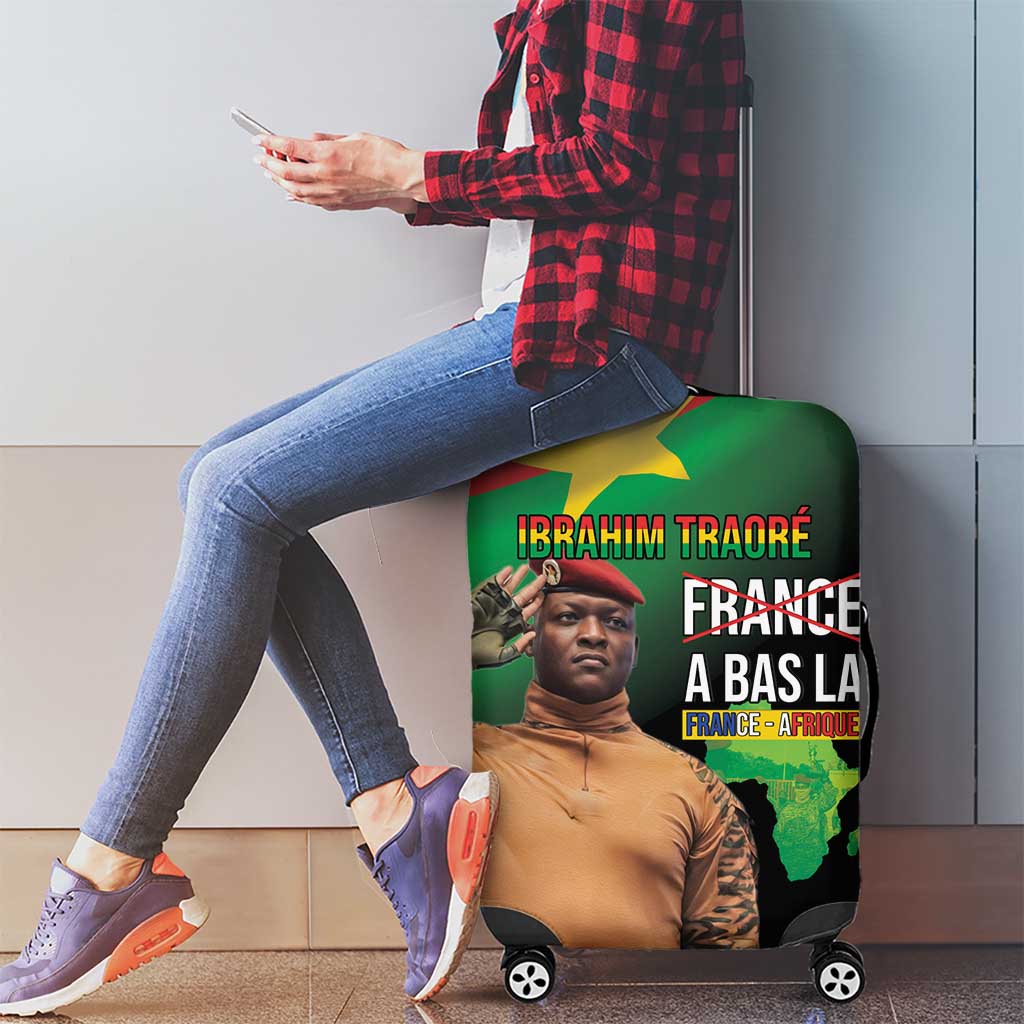 Traore Burkina Faso Luggage Cover A Bas La France - Afrique LT15