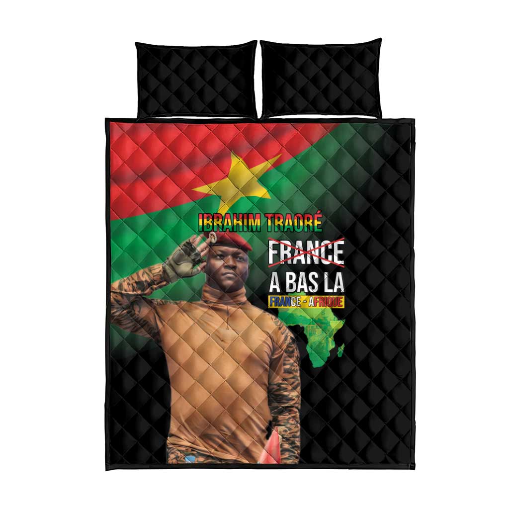 Traore Burkina Faso A Bas La Francafrique Quilt Bed Set LT15