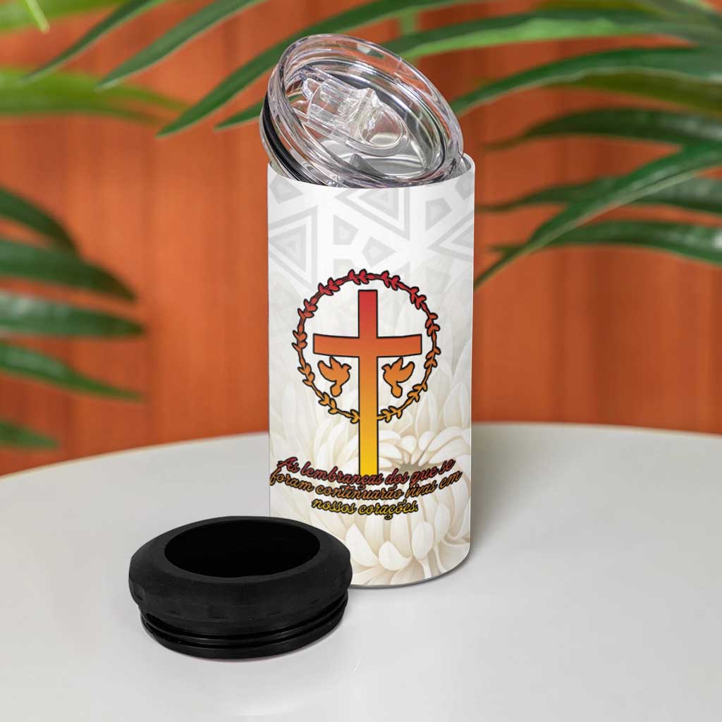 Gone but Never Forgotten 4 in 1 Can Cooler Tumbler Angola All Souls Day LT15