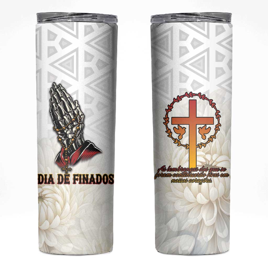 Gone but Never Forgotten Skinny Tumbler Angola All Souls Day LT15