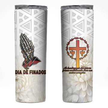 Gone but Never Forgotten Skinny Tumbler Angola All Souls Day LT15