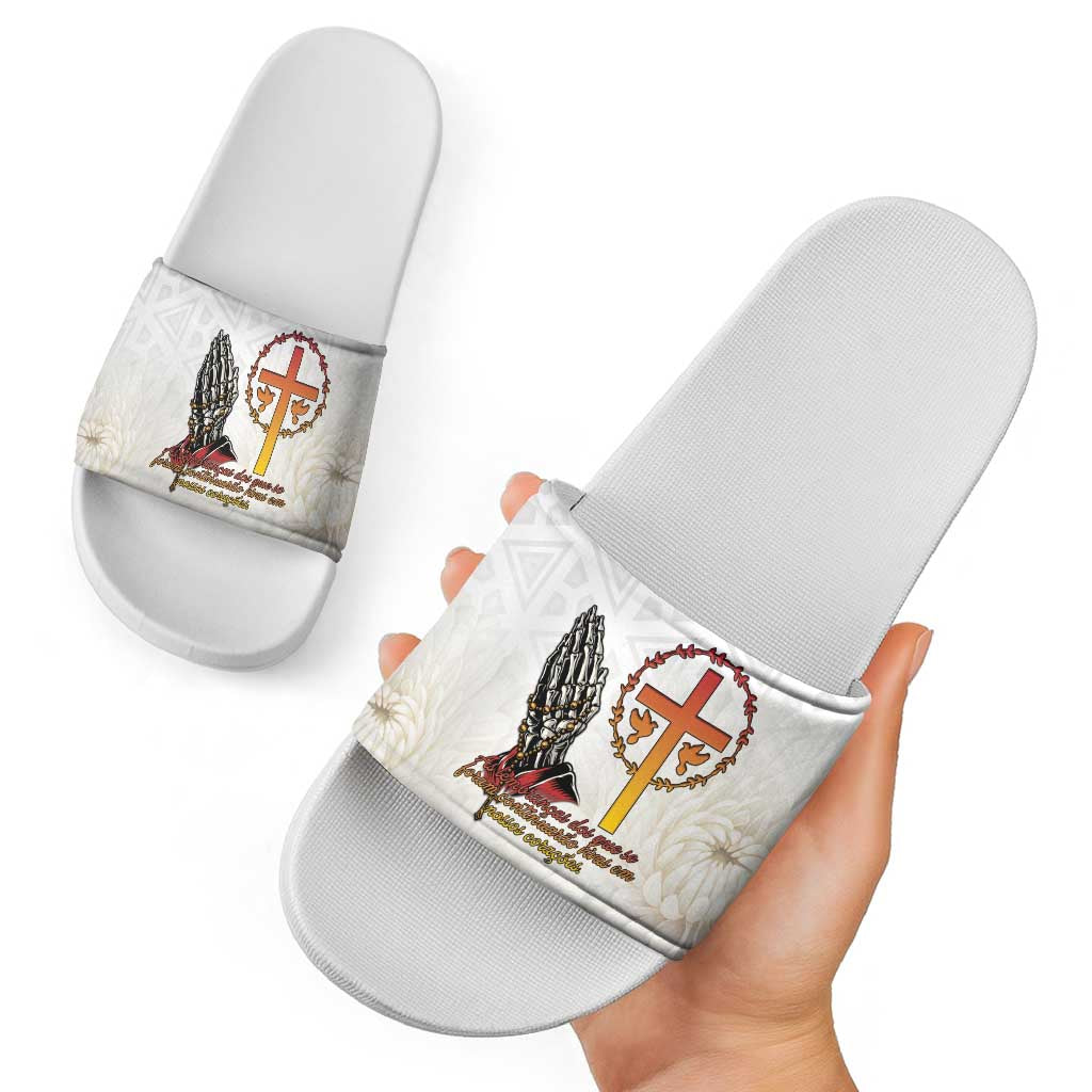 Angola All Souls Day Slide Sandals Together in Remembrance LT15