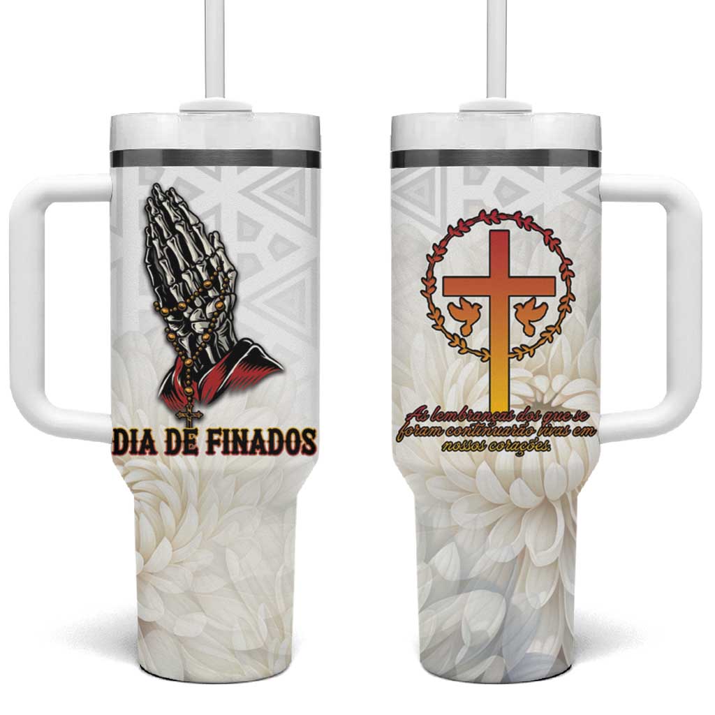 Gone but Never Forgotten Tumbler With Handle Angola All Souls Day LT15