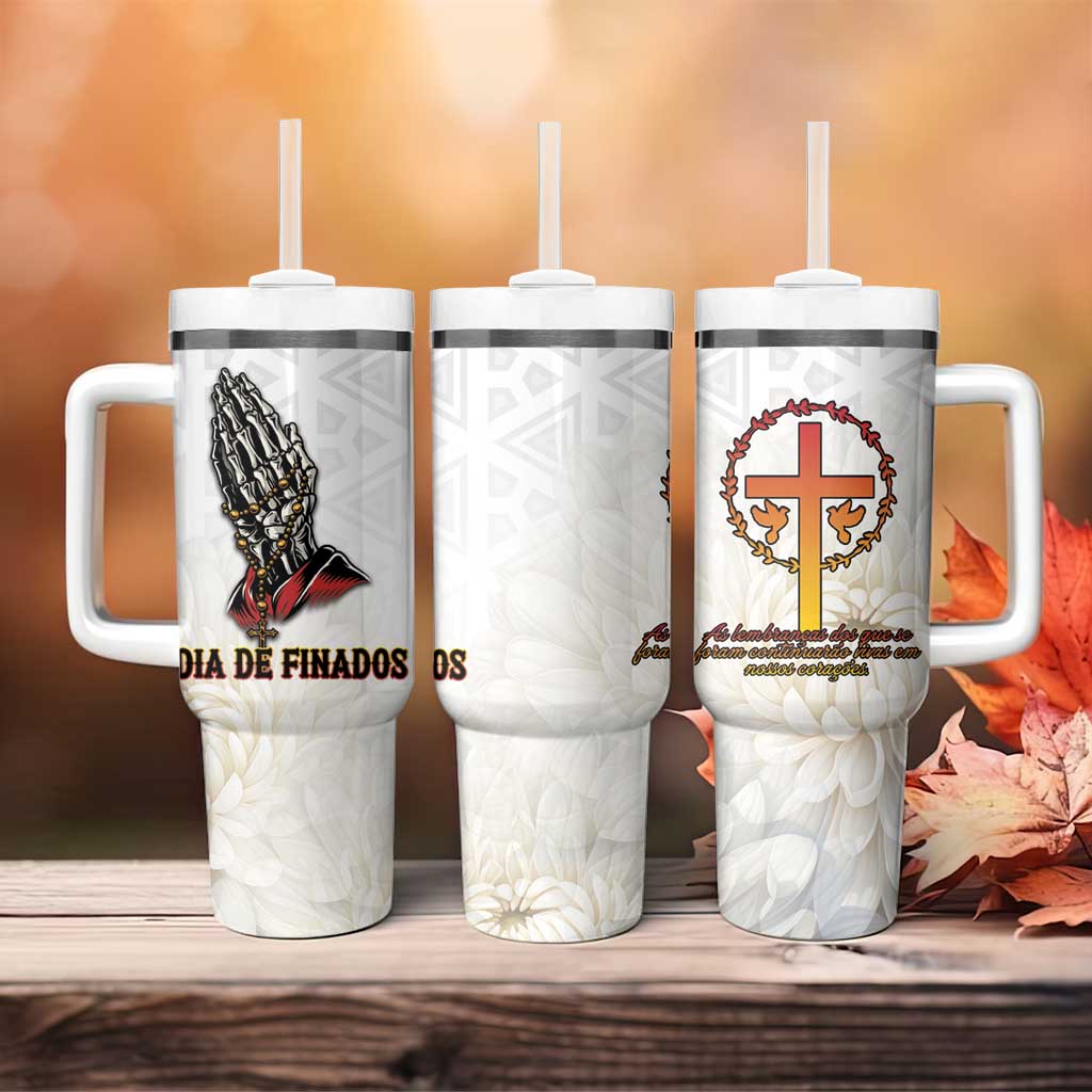 Gone but Never Forgotten Tumbler With Handle Angola All Souls Day LT15